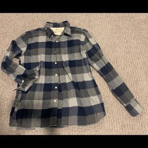 Men’s Large MUJI button down plaid